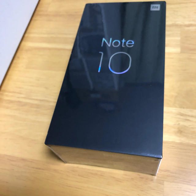 スマートフォン本体【新品未使用】Xiaomi mi note 10 グリーン　128GB