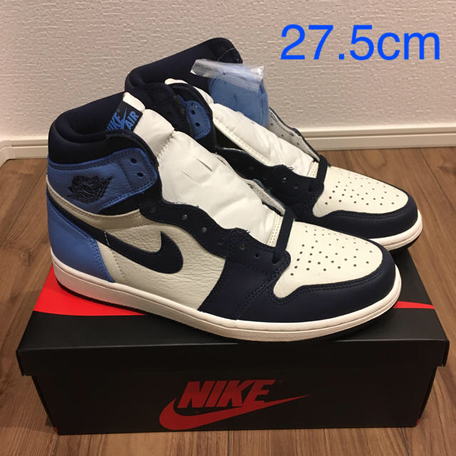 【新品】NIKE AJ1 obsidian 27.5cm ナイキ　ジョーダン