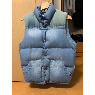 ベイフロー　denimダウンベスト