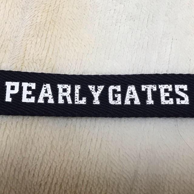 PEARLY GATES(パーリーゲイツ)のパーリーゲイツ  25周年　ベルト　フリーサイズ スポーツ/アウトドアのゴルフ(ウエア)の商品写真