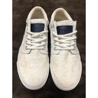 ラルフローレン(Ralph Lauren)のPOLOスニーカー(23.5cm)(スニーカー)