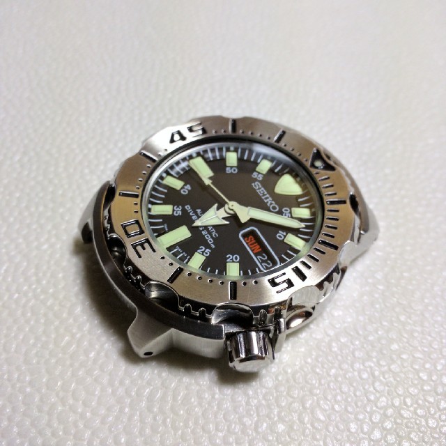 seiko skx779 ブラックモンスター　ダイバー