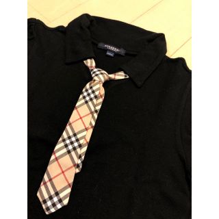 バーバリー(BURBERRY)の☆BURBERRY☆ノバチェック☆ネクタイポロ☆130(Tシャツ/カットソー)