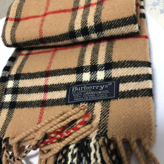 超目玉 BURBERRY マフラー