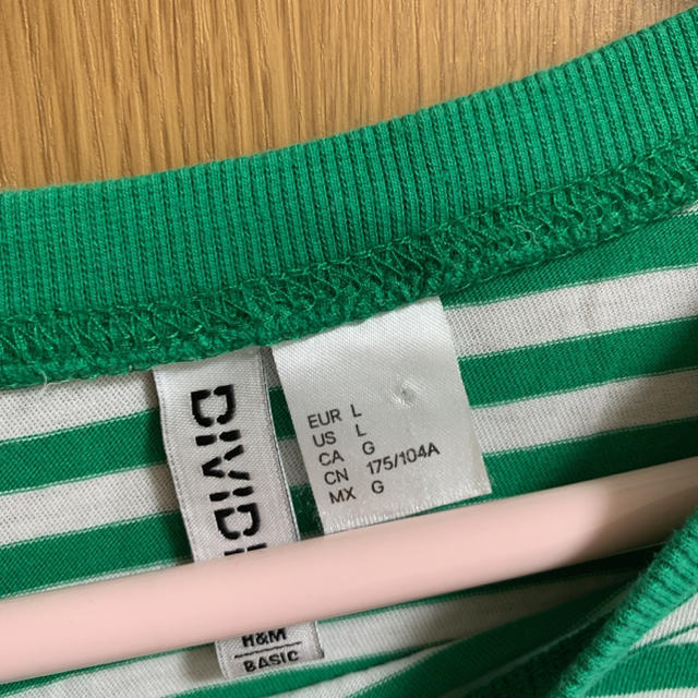 H&M(エイチアンドエム)の【H＆M】ボーダーロンT レディースのトップス(Tシャツ(長袖/七分))の商品写真