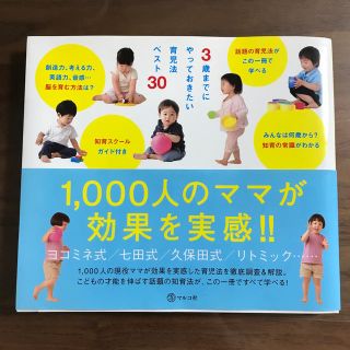 ３歳までにやっておきたい育児法ベスト３０ 子どもの才能を伸ばす話題の知育法が一冊(結婚/出産/子育て)