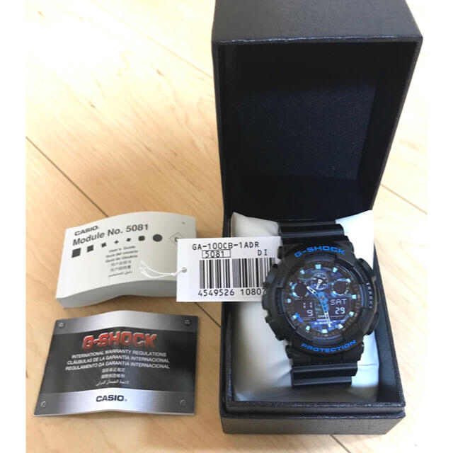 新品未使用 g-shock  ga-100cb-1adr