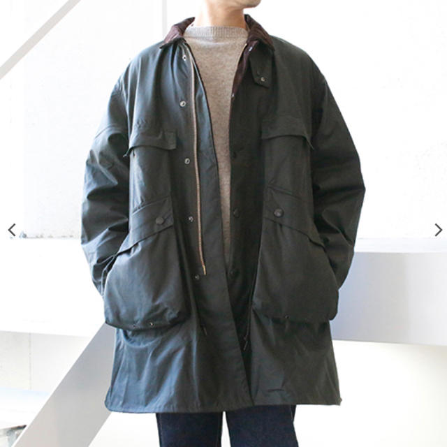 Kaptain Sunshine × Barbour トラベラーコート40 OD