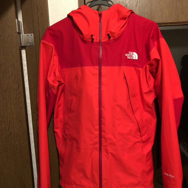 the north face climb light jacket L red