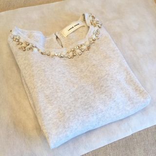 レッセパッセ(LAISSE PASSE)のレッセ♡JewelシフォンスリーブPO(カットソー(長袖/七分))