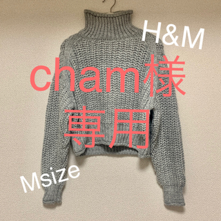 エイチアンドエイチ(H&H)のH&M ♡ チャンキーニット　タートルネック(ニット/セーター)