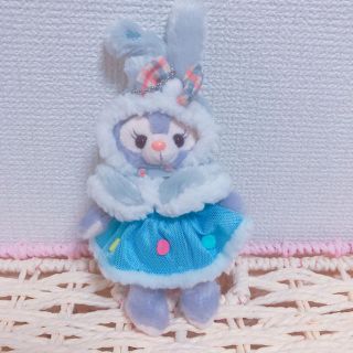 ステラルー(ステラ・ルー)の東京ディズニーシー❤️ウィンターホリデークリスマスステラルーぬいぐるみバッチ(キャラクターグッズ)