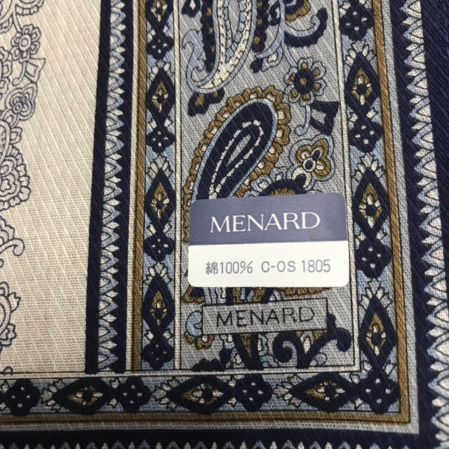 MENARD(メナード)のブランドハンカチ【MEMARD メナード】 メンズのファッション小物(ハンカチ/ポケットチーフ)の商品写真