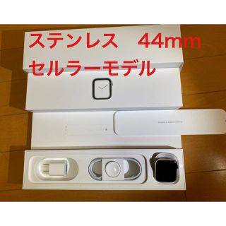 アップル(Apple)のApple watch series4 ステンレス44mm セルラーモデル(腕時計(デジタル))