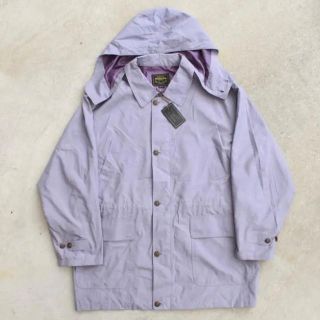 80s vintage dead stock hood coat(ステンカラーコート)