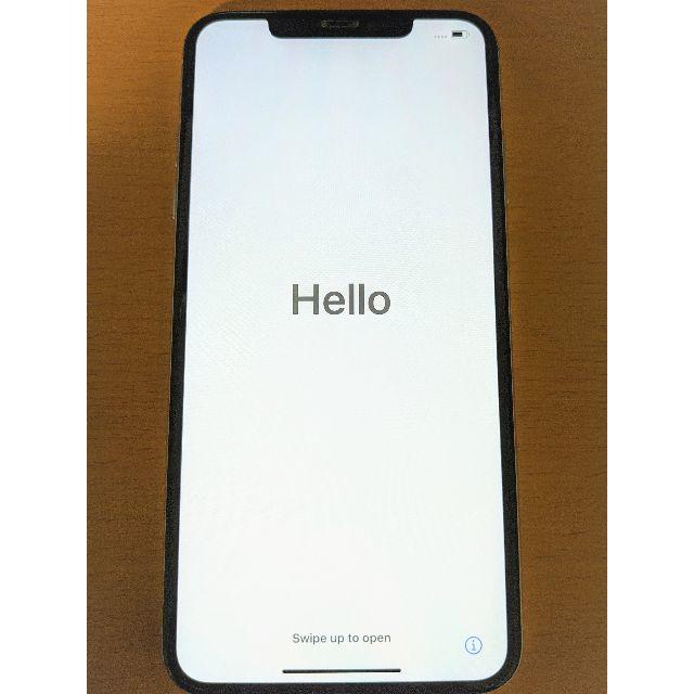 Apple(アップル)のiPhone Xs Max 256GB シルバー　SIMフリー　香港版 スマホ/家電/カメラのスマートフォン/携帯電話(スマートフォン本体)の商品写真