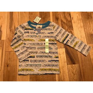 マザウェイズ(motherways)の新品 マザウェイズ 新幹線 ロンT 長袖トップス 104センチ セット(Tシャツ/カットソー)