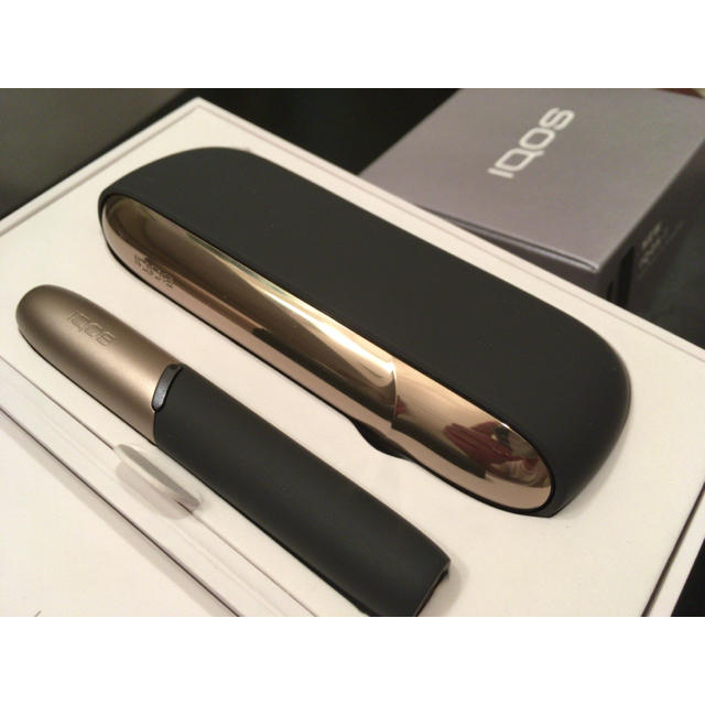 美品 iqos アイコス IQOS3 アイコス3 グレー ゴールド