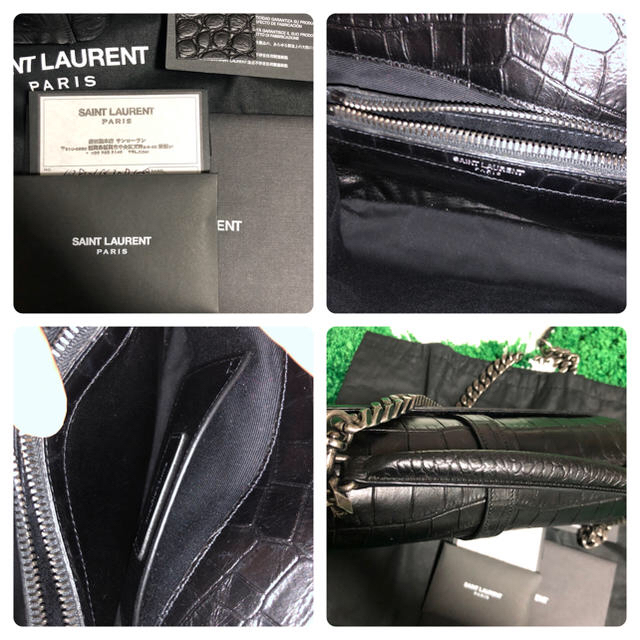 Saint Laurent(サンローラン)のsaint laurent ショルダーバック定価約26万 正規品 カレッジ　美品 レディースのバッグ(ショルダーバッグ)の商品写真