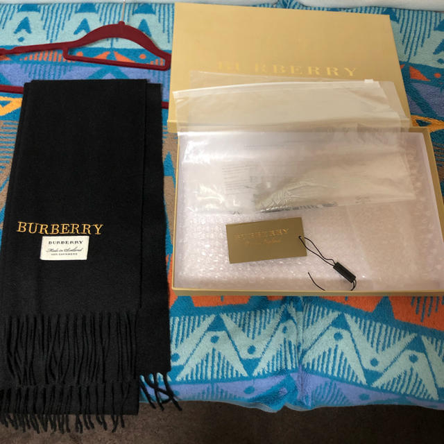 BURBERRY(バーバリー)のバーバリー  マフラー　カシミヤ　 メンズのファッション小物(マフラー)の商品写真