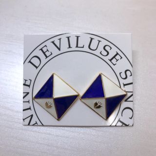 デビルユース(Deviluse)のDeviluse ピアス ネイビー(ピアス)