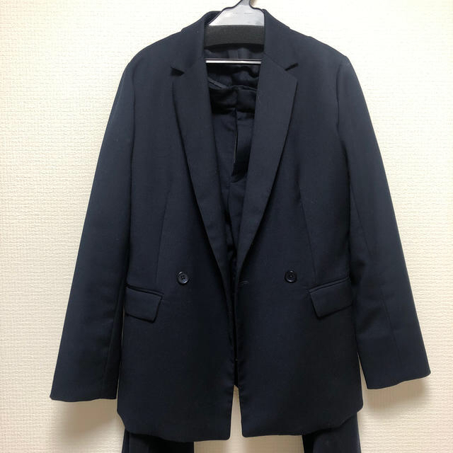 THE SUIT COMPANY(スーツカンパニー)のスーツカンパニー　美品ダブルボタンスーツ　38サイズ　上下セット レディースのフォーマル/ドレス(スーツ)の商品写真