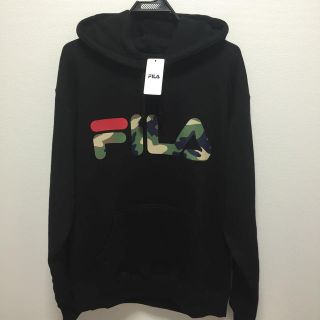 フィラ(FILA)の新品タグ付 FILA 裏起毛パーカー(パーカー)