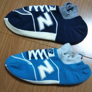 ニューバランス(New Balance)のnew balance 靴下 ネイビー(ソックス)