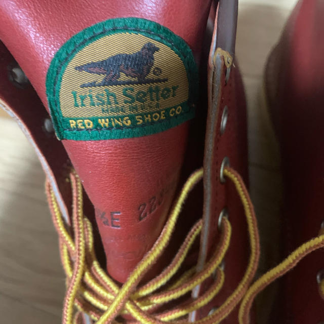 REDWING(レッドウィング)の専用出品 REDWING×BEAMS別注 Irishsetter 犬タグ メンズの靴/シューズ(ブーツ)の商品写真