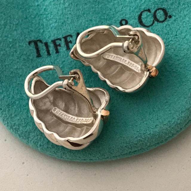 Tiffany ボリュームリーフコンビ イヤリング 希少 | www.innoveering.net