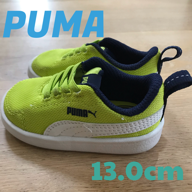 PUMA(プーマ)の美品☆PUMA プーマ☆13.0cm☆スニーカー スリッポン☆軽量 キッズ/ベビー/マタニティのベビー靴/シューズ(~14cm)(スニーカー)の商品写真