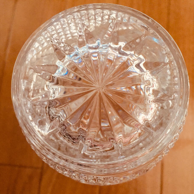 ボヘミアクリスタルガラス 花瓶 3