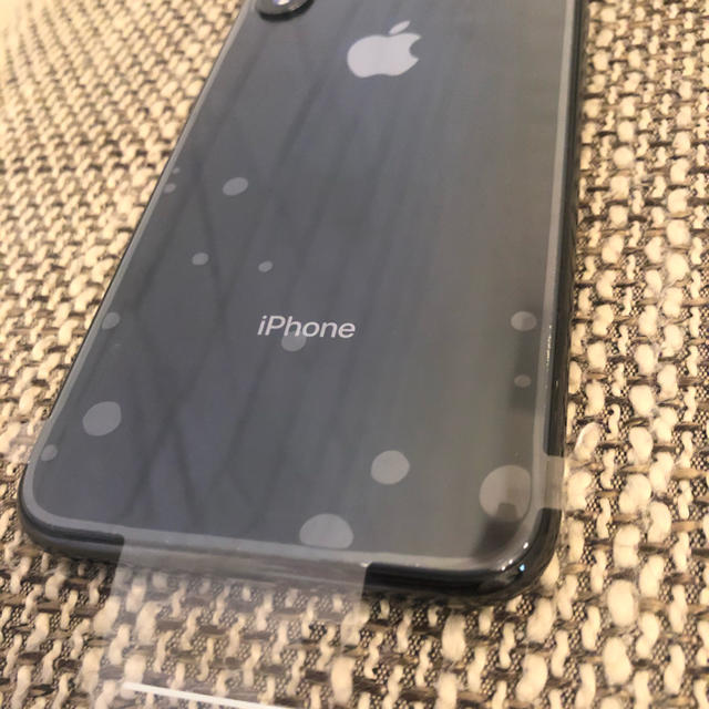 iPhone(アイフォーン)の【新品未使用iPhoneX】256GBブラック　SIMフリー スマホ/家電/カメラのスマートフォン/携帯電話(スマートフォン本体)の商品写真