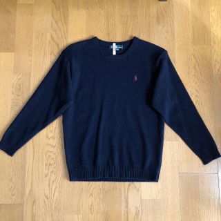 ラルフローレン(Ralph Lauren)のayachu様専用 ラルフローレン セーター ネイビー 140 丸首 ニット(ニット)