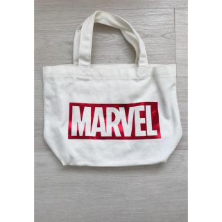 マーベル(MARVEL)のMARVEL マーベル  トートバッグ　白　小(トートバッグ)