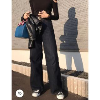 マウジー(moussy)のGBL MV WIDE STRAIGHT マウジー moussy デニムワイド(デニム/ジーンズ)