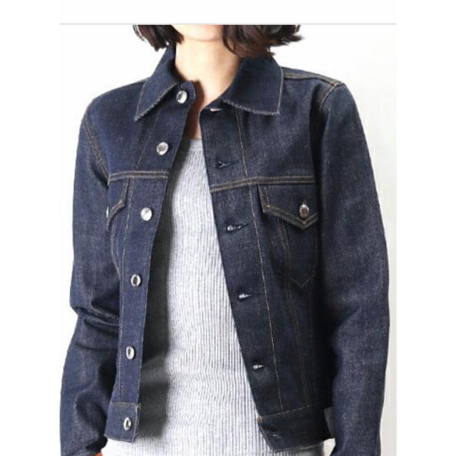 HYKE(ハイク)のHYKE DENIM JACKET TYPE3  新品未使用 レディースのジャケット/アウター(Gジャン/デニムジャケット)の商品写真