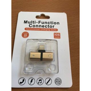 iPhone 2in1 ライトニング 変換 アダプタ  BV12(バッテリー/充電器)