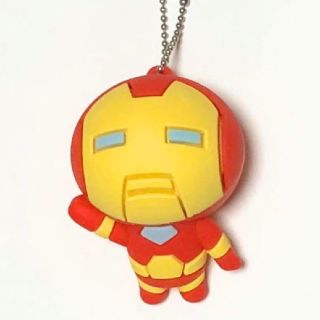 マーベル(MARVEL)のMARVEL　アイアンマン　ラバーストラップ　ラバーマスコット(キーホルダー)