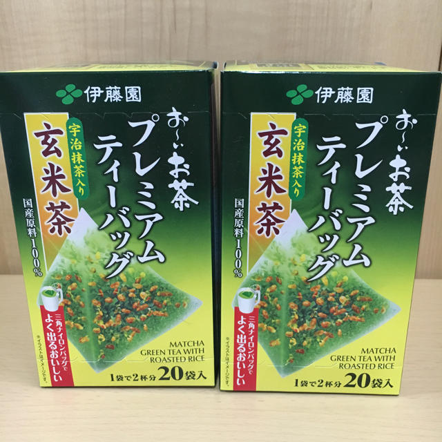 伊藤園(イトウエン)の伊藤園 プレミアムティーバッグ 2箱 食品/飲料/酒の飲料(茶)の商品写真