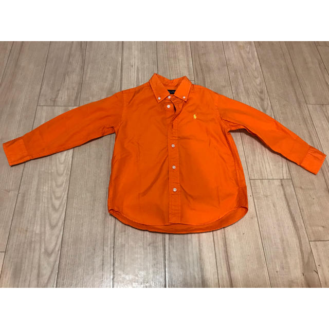 POLO RALPH LAUREN(ポロラルフローレン)のお値下げ！ 美品！ラルフ・ローレン ボーイズ ボタン・アップ シャツ 110cm キッズ/ベビー/マタニティのキッズ服男の子用(90cm~)(ブラウス)の商品写真