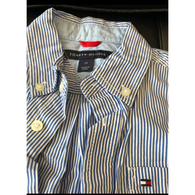 TOMMY HILFIGER(トミーヒルフィガー)のTommy Hilfiger シャツ キッズ 3T キッズ/ベビー/マタニティのキッズ服男の子用(90cm~)(ブラウス)の商品写真