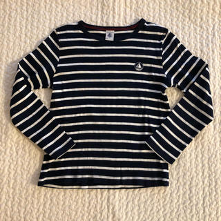 プチバトー(PETIT BATEAU)のプチバトー　マリニエールカットソー　8ans / 126cm(Tシャツ/カットソー)