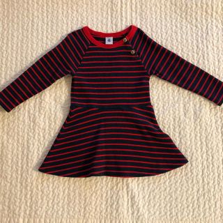 プチバトー(PETIT BATEAU)のプチバトー　ワンピース　3ans / 95cm(ワンピース)