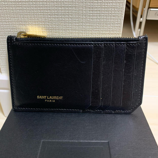 Saint Laurent(サンローラン)の【サンローラン】カードケース　人気　定番 レディースのファッション小物(名刺入れ/定期入れ)の商品写真