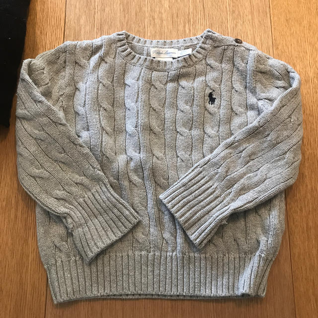 POLO RALPH LAUREN(ポロラルフローレン)のラルフローレン　セーター キッズ/ベビー/マタニティのキッズ服男の子用(90cm~)(ニット)の商品写真