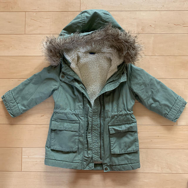 babyGAP(ベビーギャップ)のGAP☆モッズコート100cm キッズ/ベビー/マタニティのキッズ服男の子用(90cm~)(コート)の商品写真