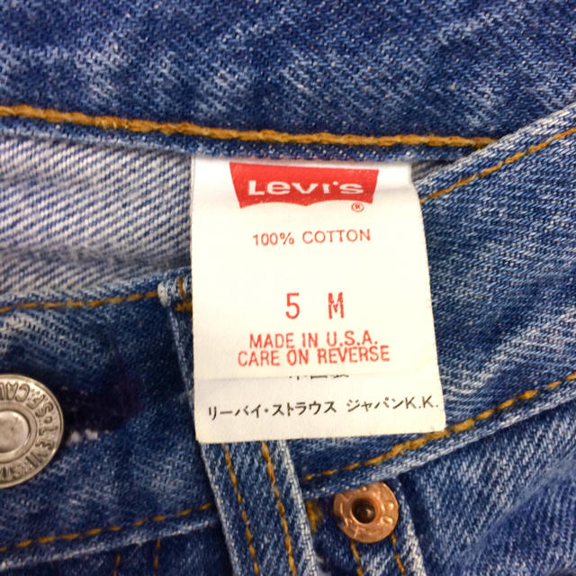 Levi's(リーバイス)のLevi's リーバイス 17501-0115 5M made in USA レディースのパンツ(デニム/ジーンズ)の商品写真