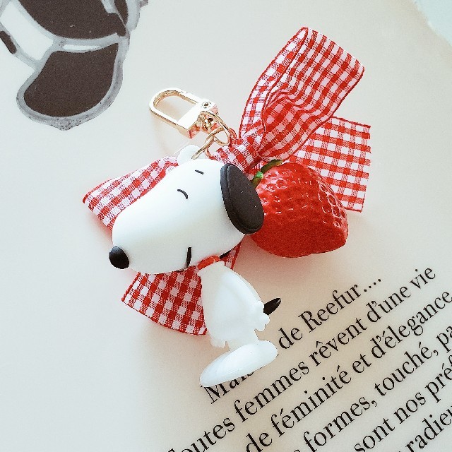 SNOOPY(スヌーピー)のスヌーピー♡キーホルダー エンタメ/ホビーのおもちゃ/ぬいぐるみ(キャラクターグッズ)の商品写真