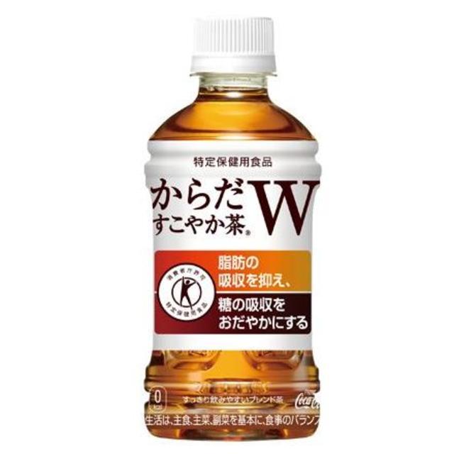 コカ・コーラ(コカコーラ)のからだすこやか茶 送料込 からだすこやか茶w 2ケースセット（48本） 食品/飲料/酒の飲料(茶)の商品写真